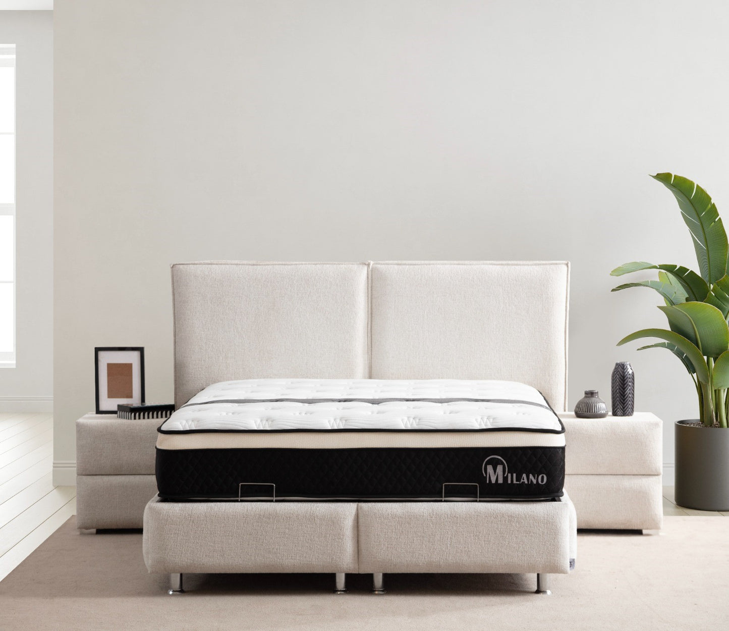 LIT COFFRE MAYA CHENILLE