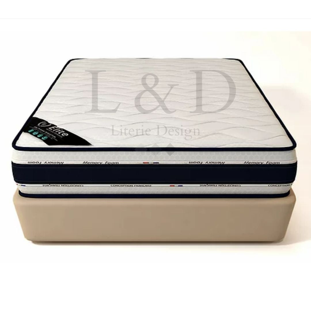 Matelas Elite 22cm d'épaisseur Memory