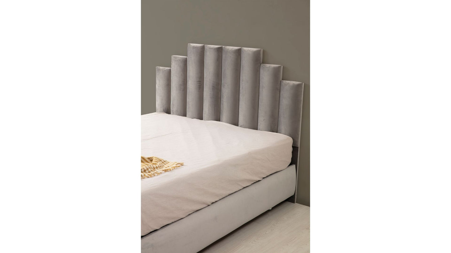 LIT COFFRE NATURA GRIS
