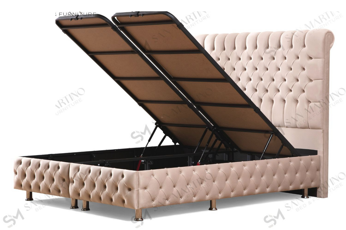 LIT COFFRE LUNA BEIGE