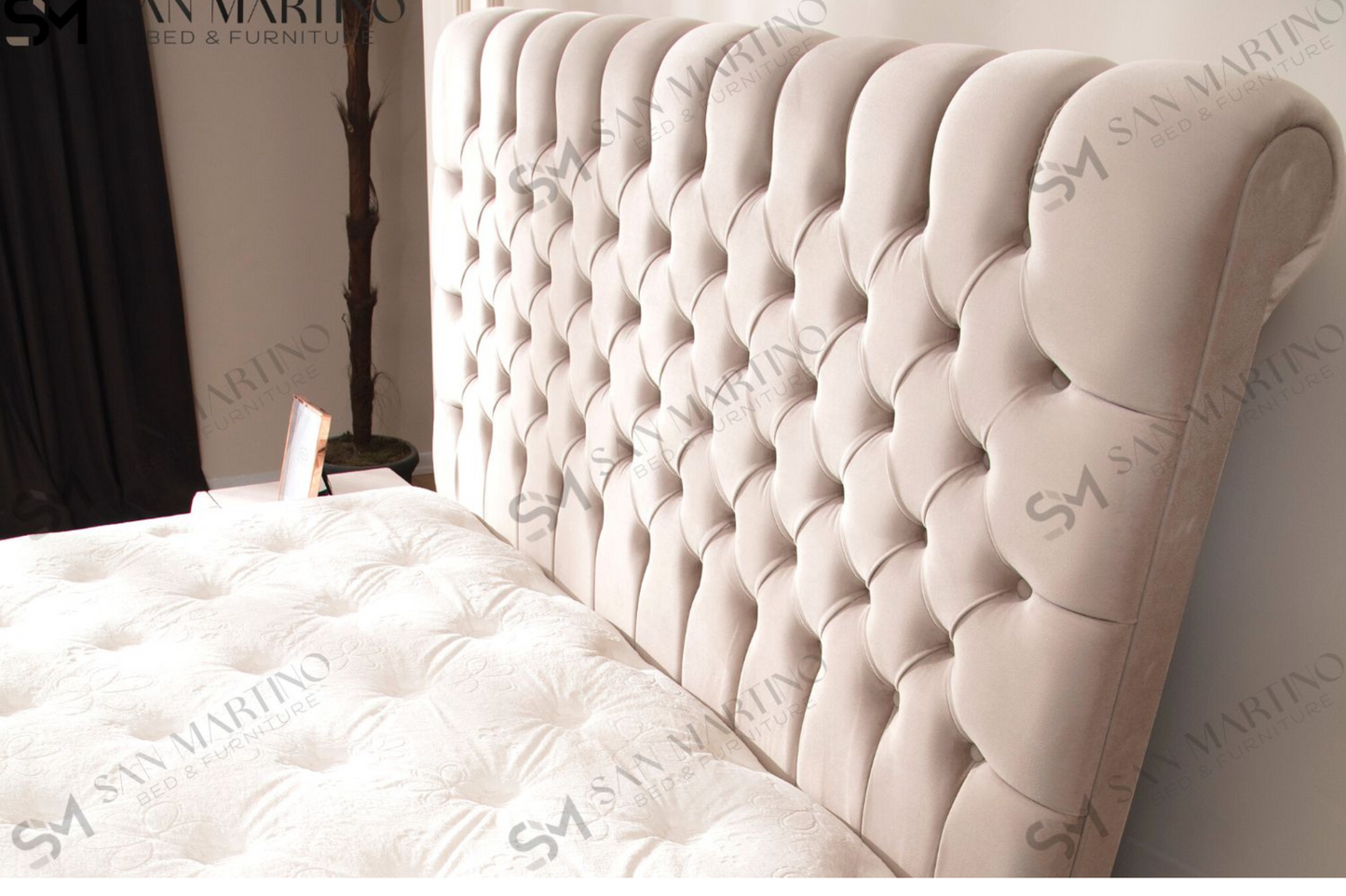 LIT COFFRE LUNA BEIGE